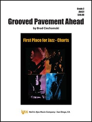 Grooved Pavement Ahead Jazz Ensemble sheet music cover Thumbnail